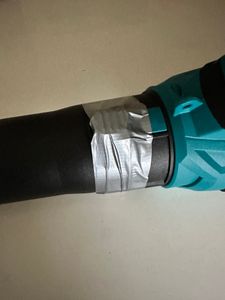 Akku Laubbläser mit Bürstenloser Motor 306 km/h, 2x 6000mAh Akku (Extra Stark), 5 Stufe + Turbomodus, für Winterdienst, Pulverschnee, Garten,Auto,Laub Kunden-Foto 1