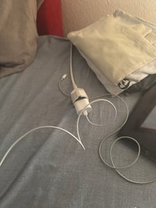 Chargeur Apple 20 W + câble USB C vers C 1 m 60 W iPhone 15 16 17 Pro Max Nylon tressé Charge rapide Bloc d'alimentation Photo du client 6