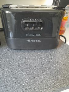 Ariete 157 Breakfast 2-Schlitz-Toaster mit Edelstahlzangen, 760 Watt Kunden-Foto 1