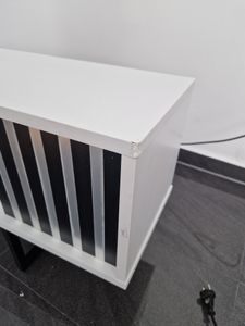 Skye Decor, Chrome Line - Antracite, Nero, Mobili TV, antracite, 180 x 48 x 30 cm Foto del cliente 1
