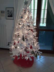 10M 100LEDs 8 Modi Lichterkette Strom LED Weihnachten Lichterkette Zimmer Deko Licht Party Weihnachtsbaum Hochzeit Garten Baum Beleuchtung, Warmweiß Kunden-Foto 2