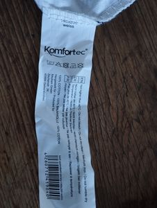 Komfortec Jersey Spannbettlaken 200x200cm 100% Baumwolle Weiß Fitted Linens Perfektion Baumwolle Luxus Kunden-Foto 2