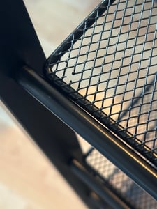 SONGMICS Schuhregal mit 12 Fächern, Set aus 2 stapelbaren 6-stufigen Schuhregalen, für 48-60 Paar Schuhe, Metall, verstellbare Gitterböden, flach oder Kunden-Foto 1