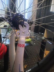 HILAND Rocket 20 Zoll Kinderfahrrad Mountainbike Kinder MTB für Jungen und Mädchen mit Shimano 6 Gang Schaltung Licht Gepäckträger, Weiß Kunden-Foto 26