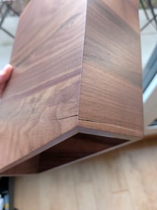 CONTINENTA Messerblock schräg, Walnuss 31x8x26 cm 4251 4017167425108 Kunden-Foto 1