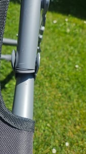 Arebos, sada 2 skladacích ležadiel so slnečnou strieškou, 4-stupňovo nastaviteľné, záhradné a plážové ležadlo s vankúšom pod hlavu, bočné vrecko, nosnosť do 120 kg, antracitová farba Fotografia od zákazníka č. 5