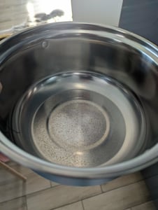 Set de casseroles, set de poêles 12 pièces | Set de casseroles | Casseroles avec couvercle en verre | Convient pour induction | Bleu-or, acier inoxydable | Retoo Photo du client 2