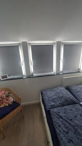 WOLTU Verdunkelungsrollo Klemmfix Thermorollo innen ohne Bohren Schnurlos, Anthrazit, 90x150cm(BxH) Kunden-Foto 1