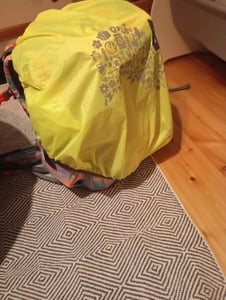 Step by Step housse de pluie Rain And Safety Cover Yellow jaune Photo du client 1