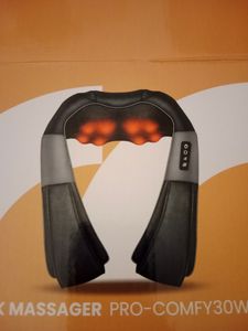 MalTec Nackenmassagegerät Nacken, Rücken, ganzer Körper, Massagegerät, Shiatsu, Massage Gürtel, Erwärmung und Vibrations, Schmerzlinderung, Muskel Nackenmassagegerät Kunden-Foto 2