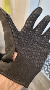 Winter Warme Handschuhe mit reißverschluss, Wasserdicht Winddicht Rutschfest Winterhandschuhe Fahrradhandschuhe für Herren Damen, Schwarz, M Kunden-Foto 2