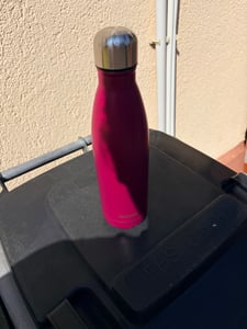 Blumtal drinkfles van roestvrij staal, geïsoleerde thermosfles, 1000 ml - Donkergrijs - Lekdichte drinkfles van metaal - BPA-vrije thermos drinkfles Klantenfoto 2