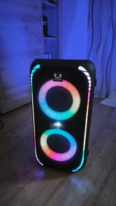 Fresh 'n Rebel Party Speaker Medium, 50 W, 200 W, Verkabelt & Kabellos, Tragbarer Stereo-Lautsprecher, Schwarz, Wasserdicht Kunden-Foto 1