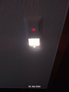 3 Stück LED Nachtlicht Steckdose Dimmbar Warmweiß mit Bewegungsmelder und Dämmerungssensor für Treppe, Schlafzimmer, Flur Kunden-Foto 1