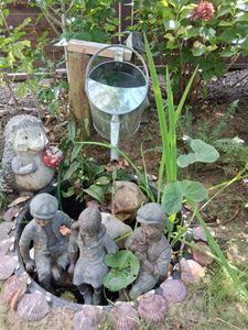 esotec Teichpumpe Wasserspiel Solar-Springbrunnen Kit 1,5/140 PRO Set 101905 Kunden-Foto 2