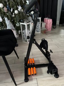 COSTWAY Heimtrainer Bewegungstrainer Pedaltrainer für Senioren Metall, Hand Arm Bein Knie Fitnessgerät mit LCD Display, höhen- & längenverstellbar, Arm und Beintrainer Senioren Kunden-Foto 1