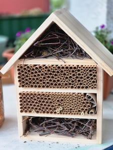 BEESI 300x Nisthülsen für Insektenhotel 15 cm lang Durchmesser 6 UND 8 mm gemischt inkl. E-Book für Insektenhotel Kunden-Foto 1