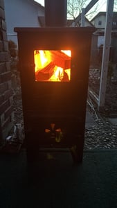 Gartenofen Terrassenofen Holzofen Küchenofen Outdoorofen Pizzaofen Kaminofen Kunden-Foto 2