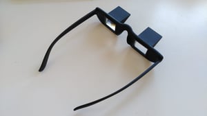 90° Prismabrille Blick-umlenkende Lese- Fernseh- Brille Winkelbrille Kunden-Foto 1