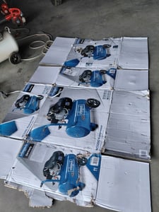 Scheppach Druckluft Kompressor HC52DC | 2200W | 50L Kessel | 8bar Druck | Ansaugleistung 412L/min | Druckminderer | ölgeschmiert | Doppelzylinder Kunden-Foto 2