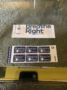 Better Breathe Breathe Right cerotti nasali beige grandi, 30 cerotti Foto del cliente 1