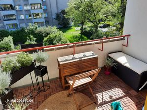 vidaXL Sitzbank mit Stauraum & Kissen Grau 115x51x52 cm Poly Rattan Kunden-Foto 1