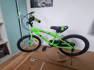 Actionbikes Kinderfahrrad Zombie 20 Zoll | Kinder Fahrrad - V-Brake Bremsen - Kettenschutz - Fahrradständer - Kinderrad - 6-9 Jahre (Grün) Kunden-Foto 1