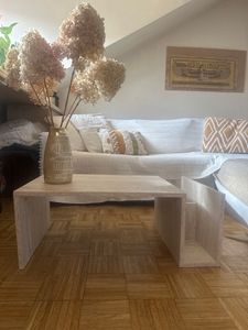 Skye Decor, Memo - Travertine, Couchtische, Travertin, 86,8 x 32,4 x 50 cm Kunden-Foto 2