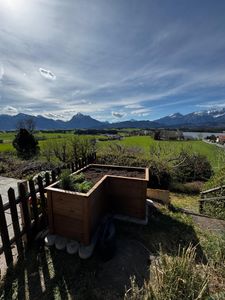 COSTWAY Erhöhtes Hochbeet mit Pflanzkasten und Rankhilfe, Kletterpflanzen Outdoor 235x63x102cm Kunden-Foto 1