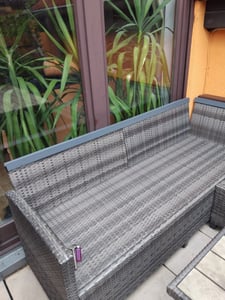 QUEST Hoekprofiel PVC, 40x40mm, 2m, hard hoekstuk voor wandbescherming, KT, donkergrijs Klantenfoto 1