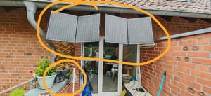 SWAREY S500 Pro 500W(1000W Spitze) Powerstation Stromerzeuger Solarspeicher 518Wh Power Station Solar Generator mit 2x 100W Solarpanels Solarzelle Kunden-Foto 3