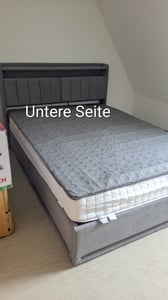 Adormii Matratze 90 x 200 cm, Höhe 23cm, orthopädische 7-Zonen Federkernmatratze 90x200, Matratzen, Federkernmatratzen mit Spannbettlaken Kunden-Foto 5
