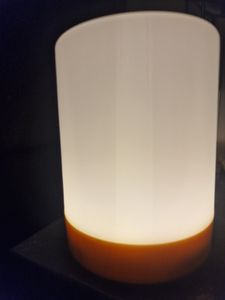 LED Nachttischlampe, Touch Dimmbar Atmosphäre Tischlampe für Schlafzimmer Wohnzimmer,Tragbar Nachtlicht mit 16 Farben und Warmes Weißes Farbwechsel Kunden-Foto 3