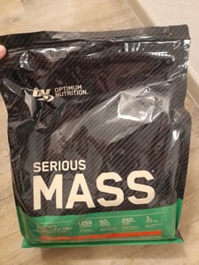 Optimum Nutrition Serious Mass (12lbs) Banana - Gewichtszunahme - Mit Kreatin Kunden-Foto 1