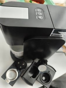 Tragbarer Kaffeemühle - 20W elektrische Mühle mit Kegelmahlsteinen, 2000 mAh Akku, einstellbarer Mahlgrad, automatische Abschaltung, kompaktes Reisede Kunden-Foto 4