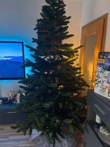 Hoogwaardige kunstkerstboom, Spaanse dennensoort, 220 cm Klantenfoto 23