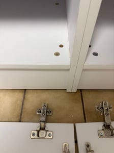 Free Waschmaschinenschrank 5 Türen, 2 Klappentüren, 2 Schubladen, 5 Regale Weiß. Kunden-Foto 3