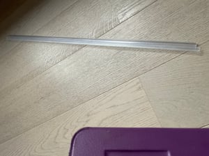 Engelbach® sprchové tesnenie pre sklenené dvere 5-8 mm, 1x80 cm, tesnenie sprchových dverí, vodoodpudivé náhradné tesnenie Fotografia od zákazníka č. 1