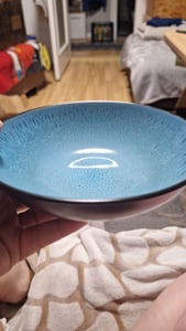 Happyment Luxe servírovacia súprava - 32-dielna - pre 8 osôb - porcelán - tyrkysová - dezertné taniere, hlboké taniere a taniere na večeru + šálky Fotografia od zákazníka č. 2