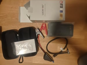Luckfire M7 Starthilfe Powerbank mit Kompressor, 2750A 12V, 150 PSI Kunden-Foto 4