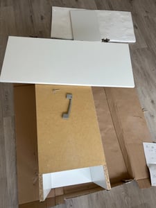 Kuchyňská skříňka Kuchyňská spodní skříňka Nástěnná skříňka Kuchyňská skříňka Chladnička , Barva:černá, Kuchyňské skříňky:Spodní skříňka 60cm Fotografie od zákazníka č. 12