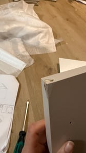 Garderobe + Hängeschrank HAGA II 1Sz1W kaschmirbeige Kunden-Foto 2