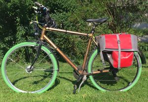 2 x Roverstone Fahrradreifen 28 x 1,40 (37-622) Grün inkl. Fahrradklingel Kunden-Foto 1
