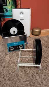 Ultrazvukový čistič gramofónových platní SucceBuy, 6 l, 40 kHz, ovládanie tlačidlami, ultrazvukový čistič, čistič platní, nádoba z nehrdzavejúcej ocele Fotografia od zákazníka č. 1