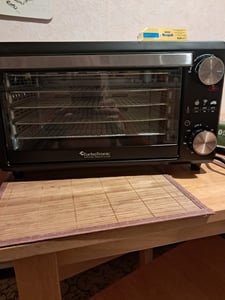 TurboTronic Dörrgerät TurboWave – FD55 – , 50 l, 35–75 °C, komplett aus Metall, 7 Ebenen, für Obst, Gemüse, Fleisch und Pilze, Früchtetrockner aus Edelstahl Kunden-Foto 1