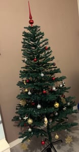 Weihnachtsbaum Kunstbaum Tannenbaum 180cm mit ca.650 Spitzen Dekobaum Weihnachtsdeko Grün Kunden-Foto 18