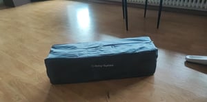 Faltbares Reisebett für Babys – Happy Traveller BASIC, Grau Kunden-Foto 10