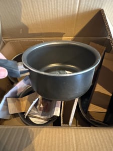 Mini Bratpfanne Wok Sauce Topf Omlette Maker Spiegeleipfanne Kasserolle Neu Kunden-Foto 1