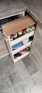 Roe Furniture | Küchenunterschrank 60 cm - Weiß - Mattweiß - 1 Schublade - 2 Türen - Ohne Arbeitsplatte - Unterschränke Küche - DS61 Kunden-Foto 1