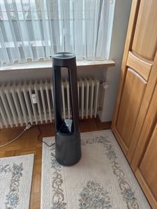 Fakir TVL 100 Flügelloser Turmventilator leise mit Fernbedienung Timer Oszillation Kunden-Foto 1